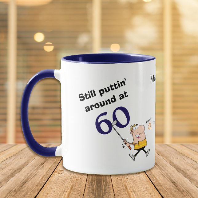 Runt 60 Golf Mugg (Skapare uppladdad)