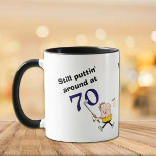 Runt 70 Golf Mugg