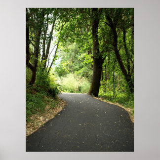 Runt böjningen poster