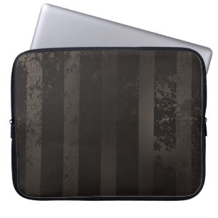 Runt brunt rammönster i stek laptop fodral