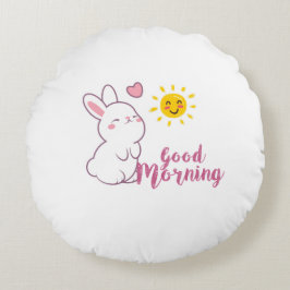 runt dekorativ kudde