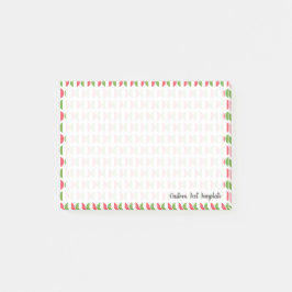 Runt Flaggor i Italien Post-it Block