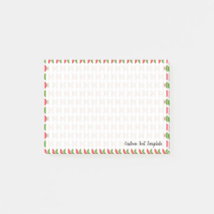 Runt Flaggor i Italien Post-it Block