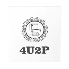 runt för att du ska kunna kissa anteckningsblock