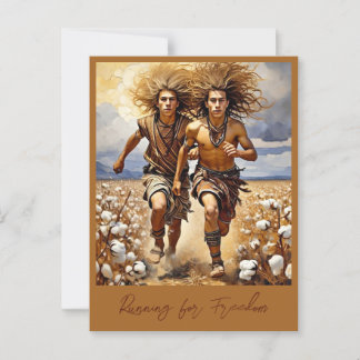 " RUNT FRIHET " VYKORT