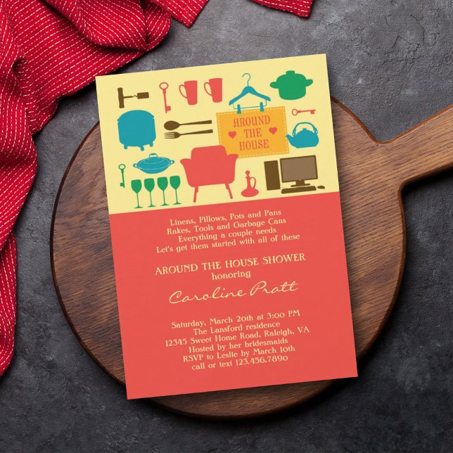 Runt Inbjudningskort för möhippan (Skapare uppladdad)