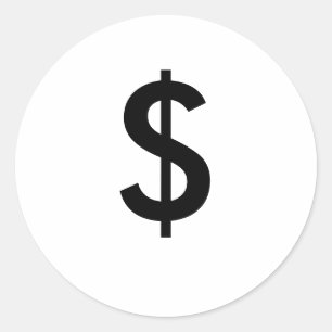 $ RUNT KLISTERMÄRKE