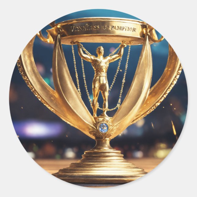 Runt klistermärke (Framsida)