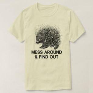 RUNT OCH HITTA PORKUPIN T SHIRT