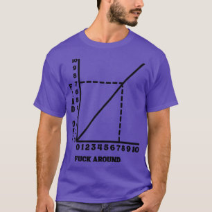 Runt och ta reda på 8 t shirt