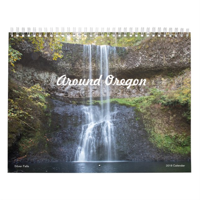 Runt om den Oregon 2019 kalendern Kalender (Omslag)