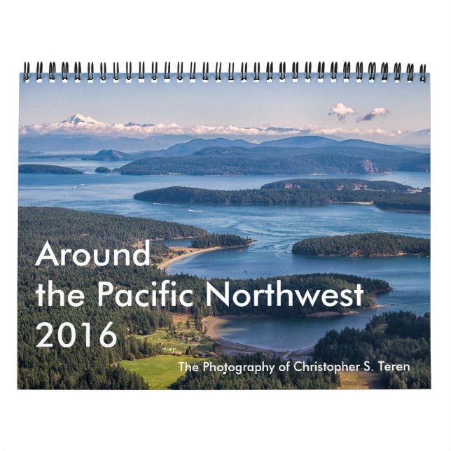 Runt om den Stillahavs- northwesten - 2016 Kalender (Omslag)