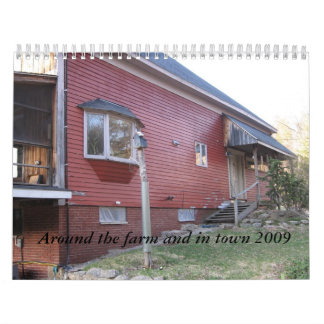 Runt om lantgården och i townen 2009 kalender