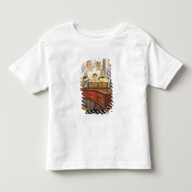 Runt om pianot t shirt (Framsida)