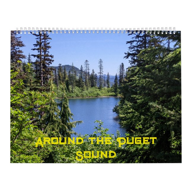 Runt Puget Sound Kalender (Omslag)