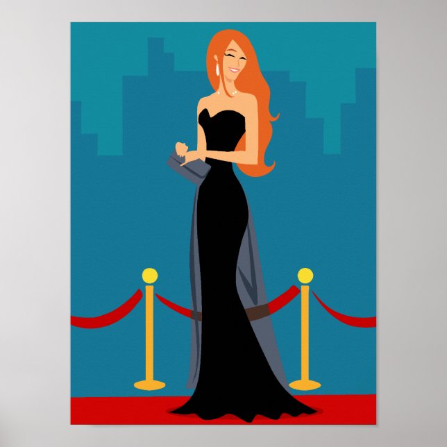 Runway Diva Poster (kaukasien) (Framsidan)