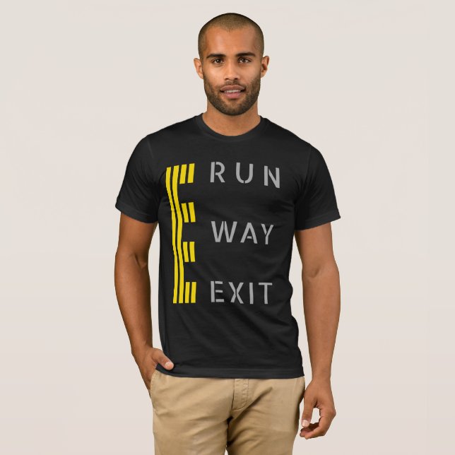 Runway Exit Tee (Hel framsida)