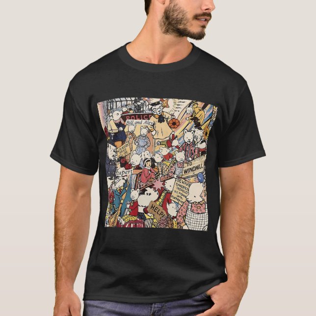 Rupert Bear T Shirt (Framsida)