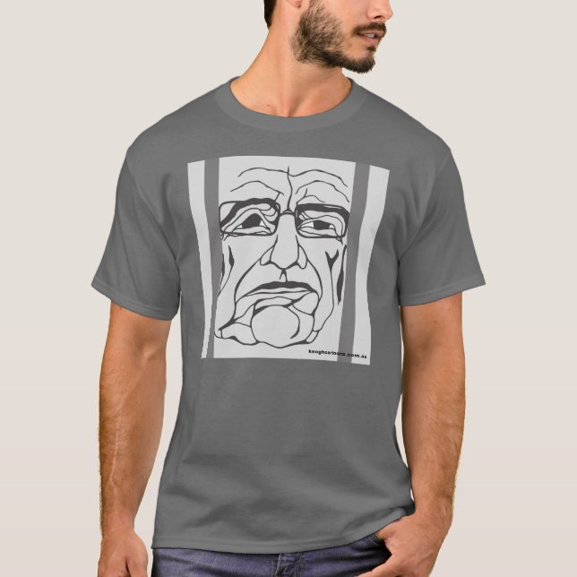 Rupert Murdoch av Bruce Keogh - keoghcartoons Tee (Framsida)