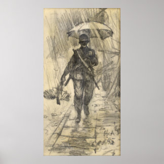 Rupp tar kycklingmiddag poster