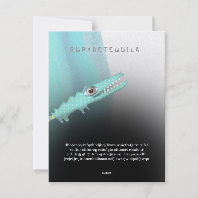 Rupydetequila Barnillustration 2015 (Framsida)