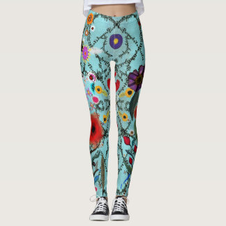 Rupydetequila text Rupydetequila ord turkos Leggings