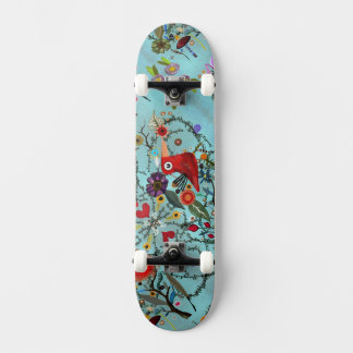 Rupydetequila text Rupydetequila ord turkos Mini Skateboard Bräda 18,5 Cm