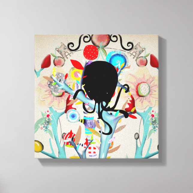 Rupydetquila Childrens Illustration 2014 Canvastryck (Framsida)