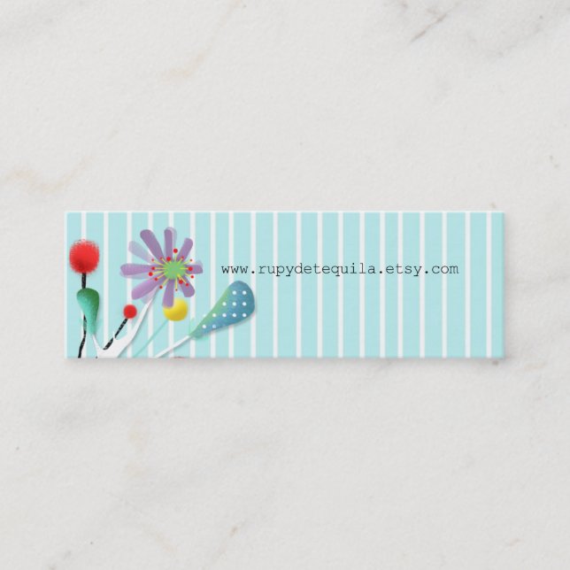 Rupydetquila Childrens Illustration 2014 Mini Visitkort (Framsida)