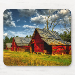 Rural America Red Barn Musmatta