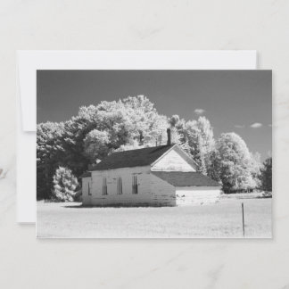 Rural America Theme Infrared Photography Inbjudningar