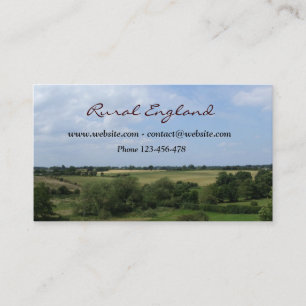 Rural England Affärskort Visitkort