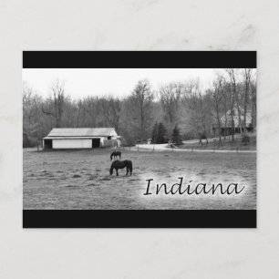 Rural Indiana Vykort
