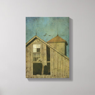 Rural Iowa Barn 5 Canvastryck