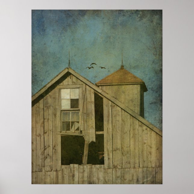 Rural Iowa Barn 5 Poster (Framsidan)