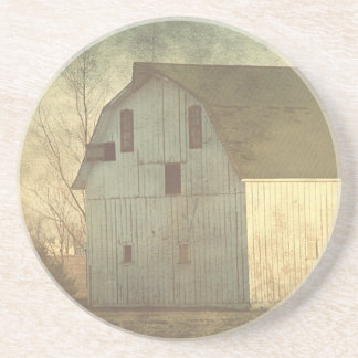 Rural Iowa Barn 6 Underlägg Sandsten