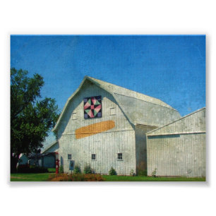 Rural Iowa Barn Fototryck
