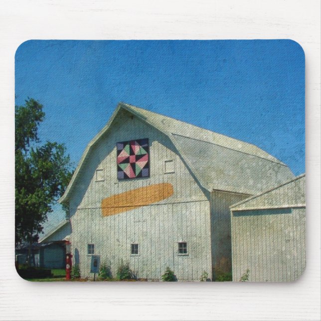 Rural Iowa Barn Musmatta (Framsidan)