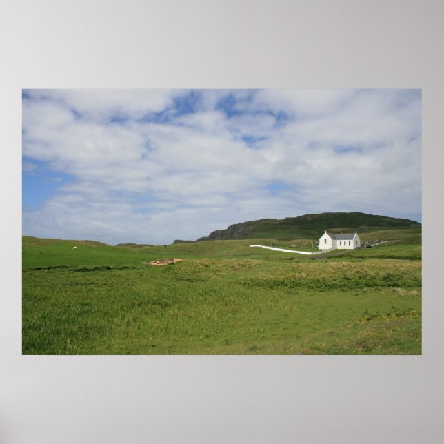 Rural Irish Church Poster (Framsidan)