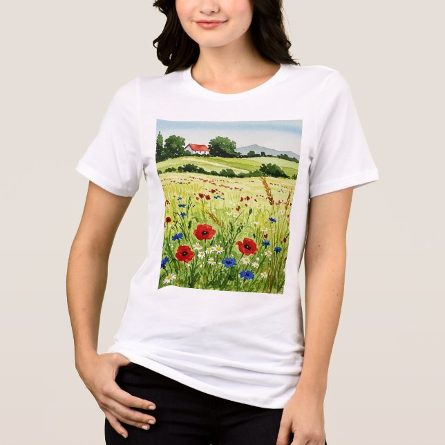 Rural landscape t shirt (Framsida)