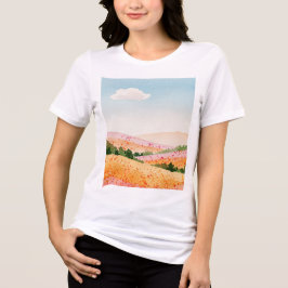 Rural landscape t shirt