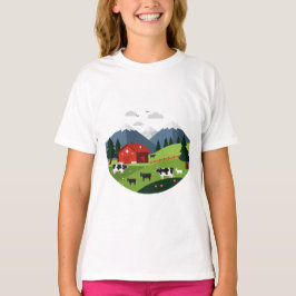 Rural landscape t shirt