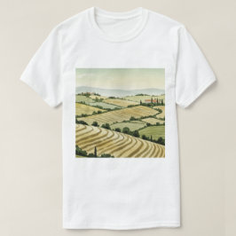 Rural landscape t shirt
