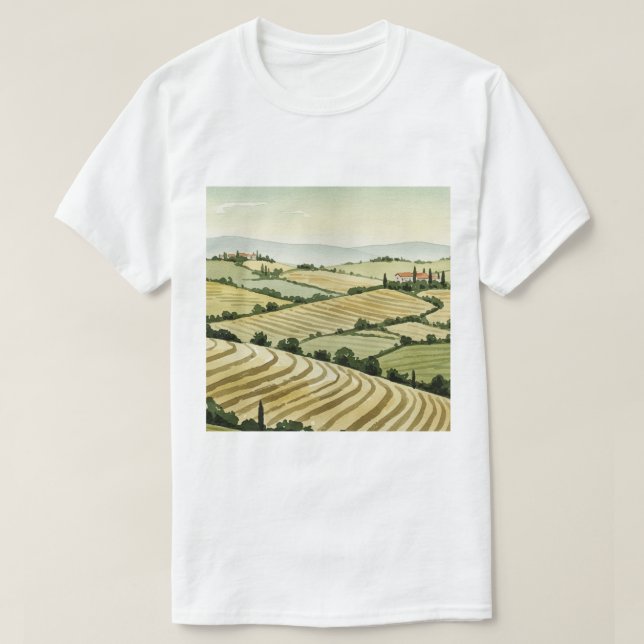 Rural landscape t shirt (Design framsida)