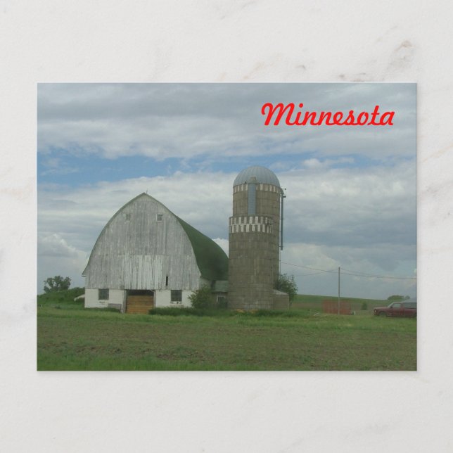 Rural Minnesota Vykort (Framsida)