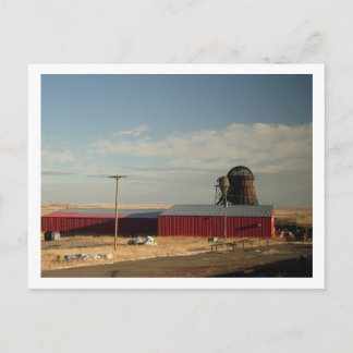 Rural Montana Art Vykort