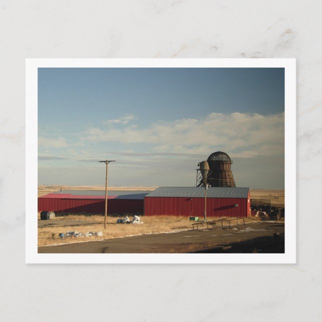 Rural Montana Art Vykort (Framsida)