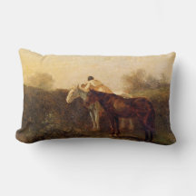 Rural Rendezvous (Romantic Kiss on Horseback)