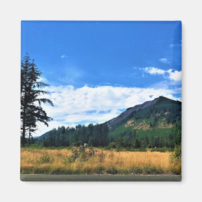 Rural Washington, Randle, WA Magnet (Framsidan)
