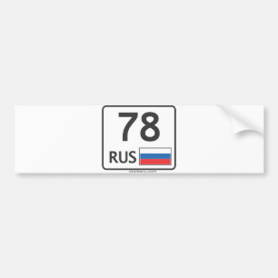 RUS. St.Peresburg. 78 Bildekal